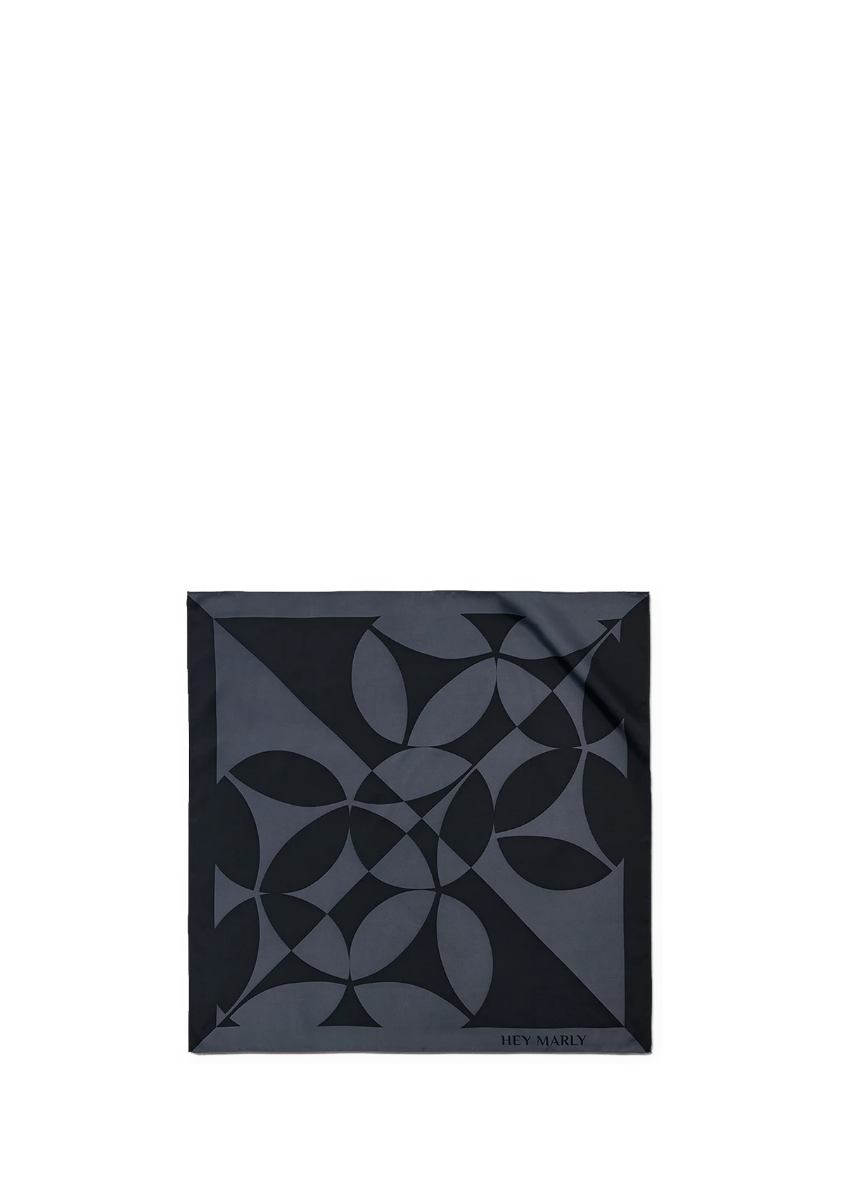 Frontalansicht auf neutralem Hintergrund des Produktes Silky Star Logo Print in der Farbe Black/Antracite