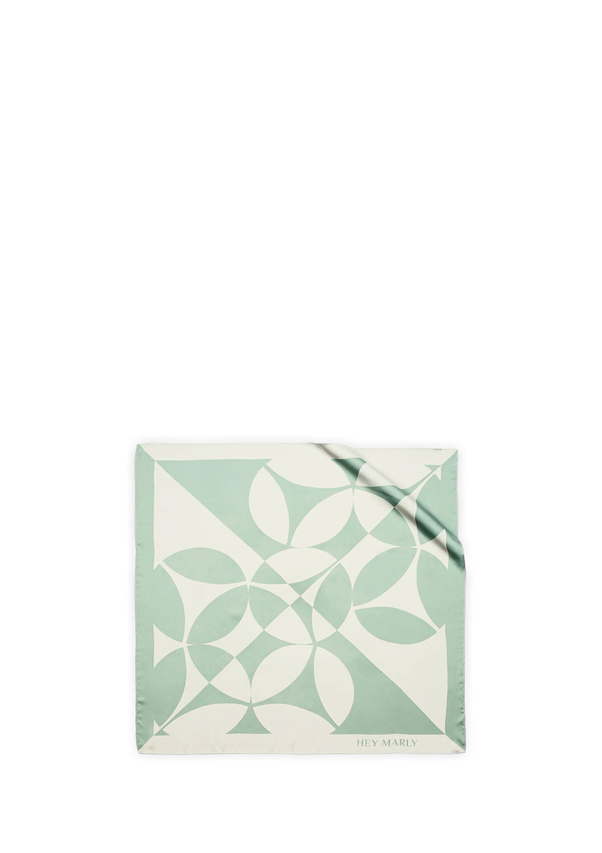 Frontalansicht auf neutralem Hintergrund des Produktes Silky Star Logo Print in der Farbe Khaki