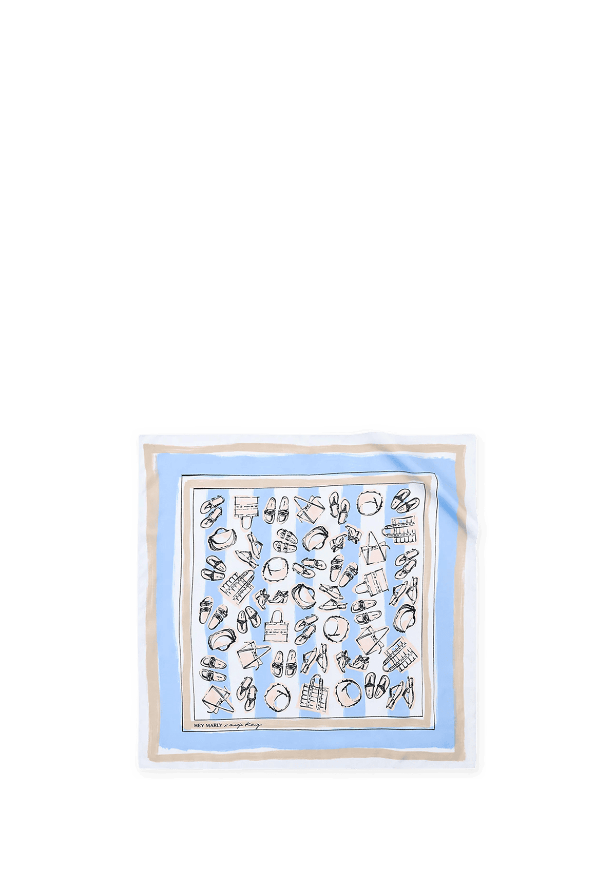 Frontalansicht auf neutralem Hintergrund des Produktes Silky Star Nadja König V1 in der Farbe Blue