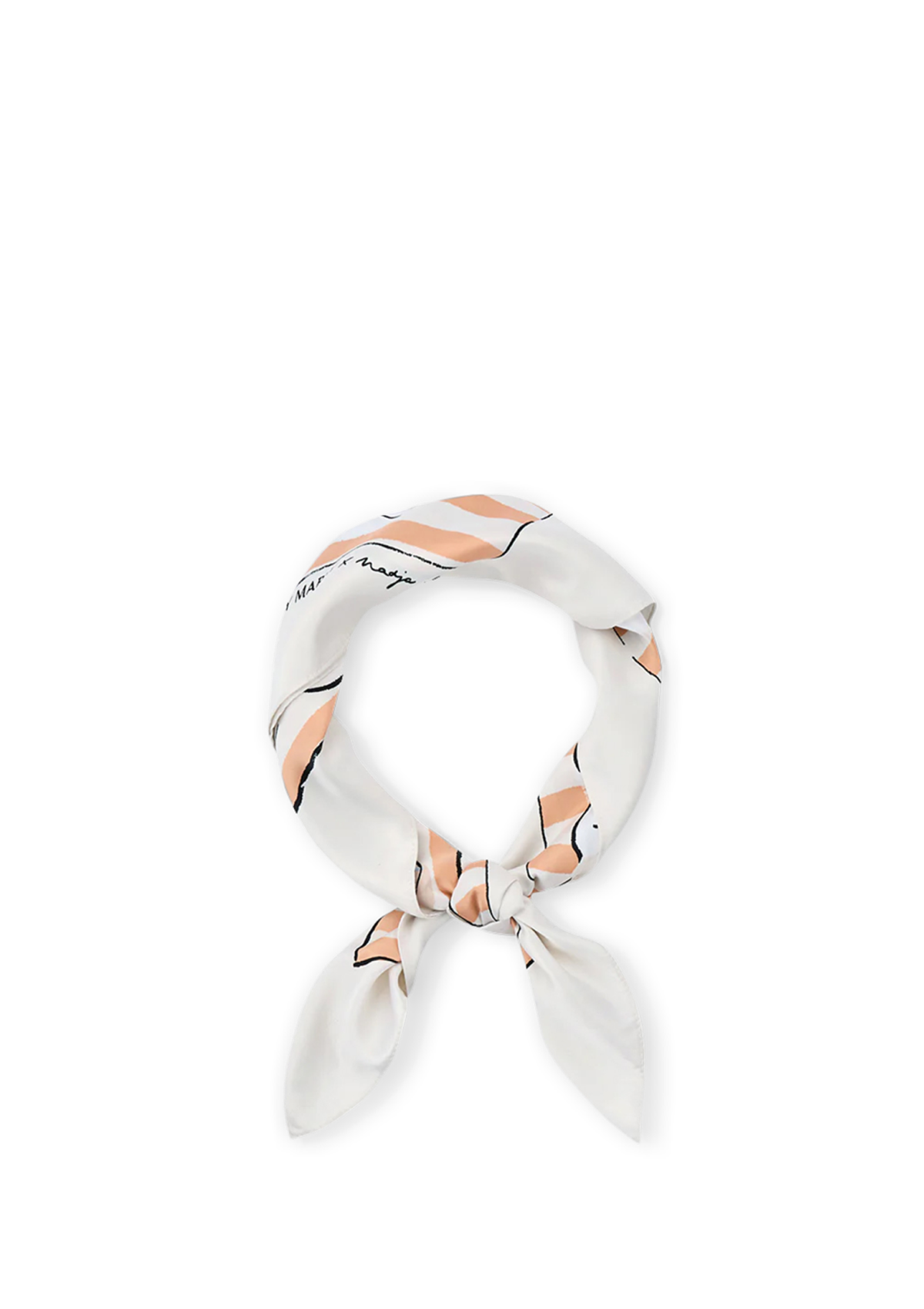 Frontalansicht auf neutralem Hintergrund des Produktes Silky Star Nadja König V2 in der Farbe Apricot