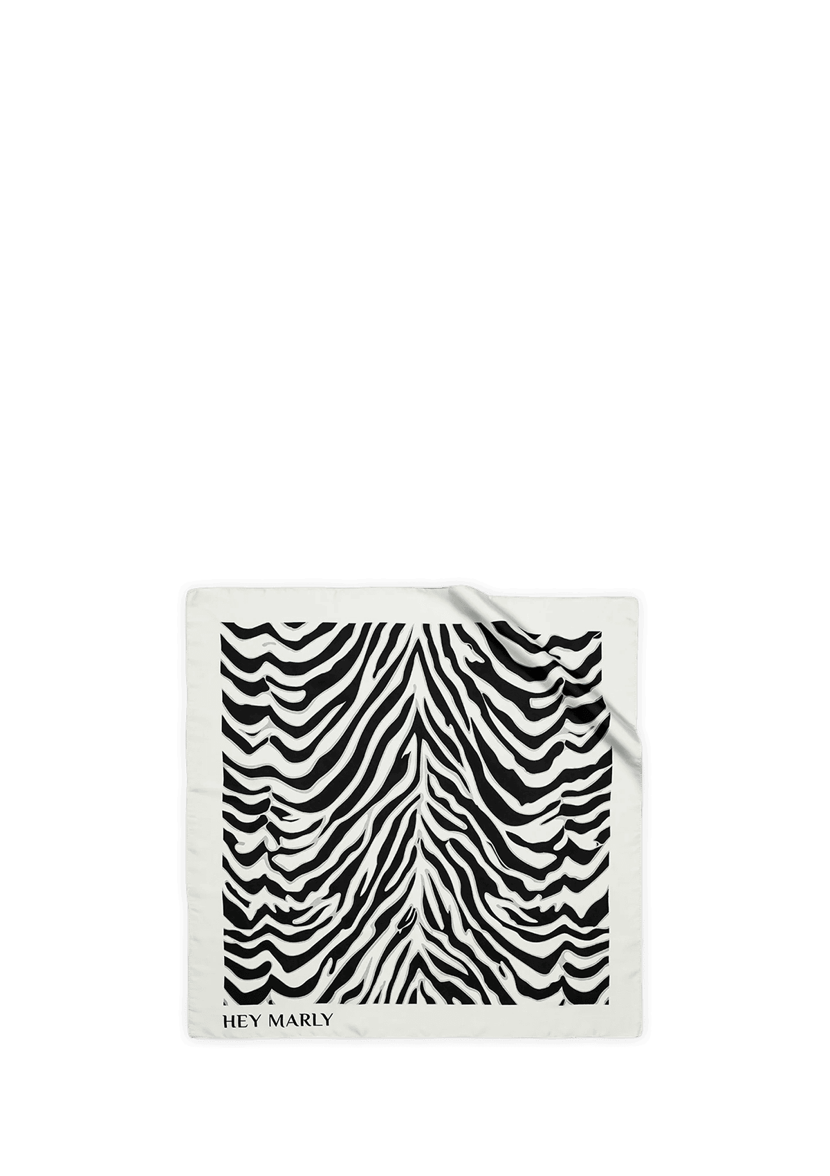 Frontalansicht auf neutralem Hintergrund des Produktes Silky Star in der Farbe Zebra