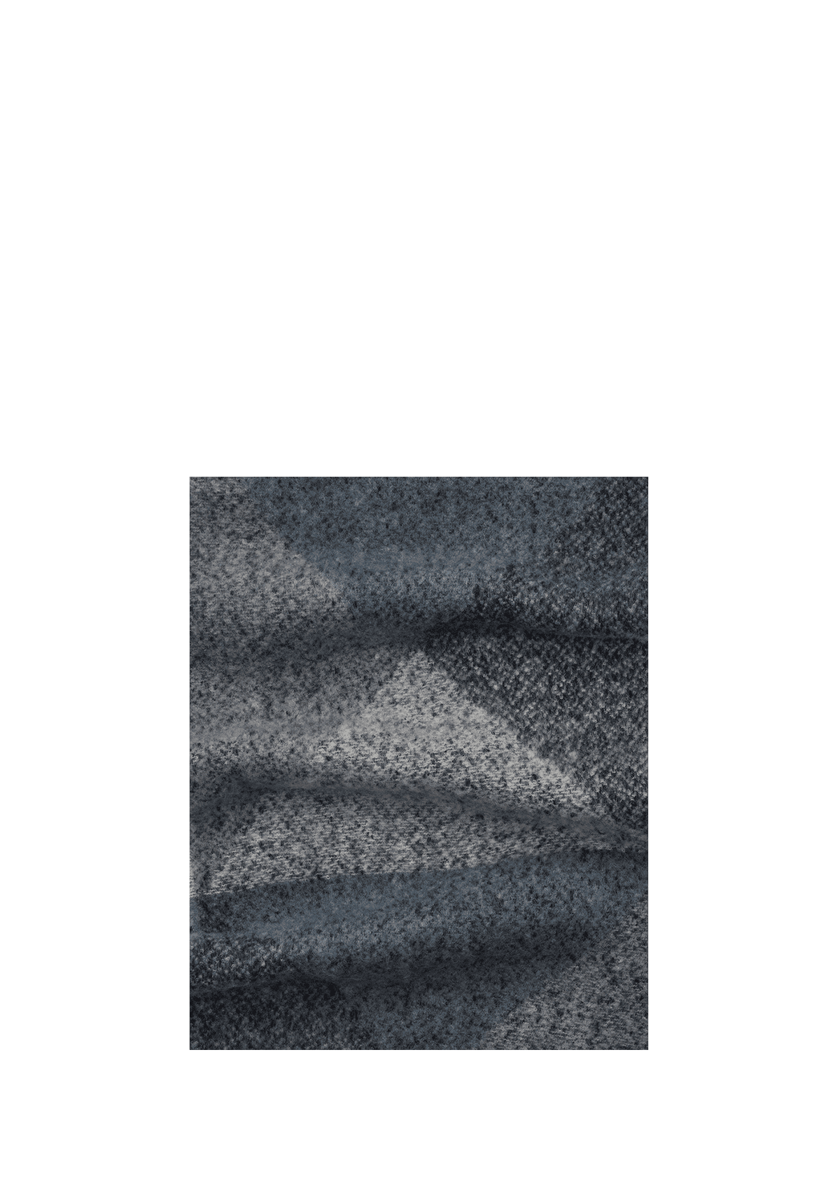 Produktabbildung auf neutralem Hintergrund des Produktes Angle Scarf in der Farbe Black