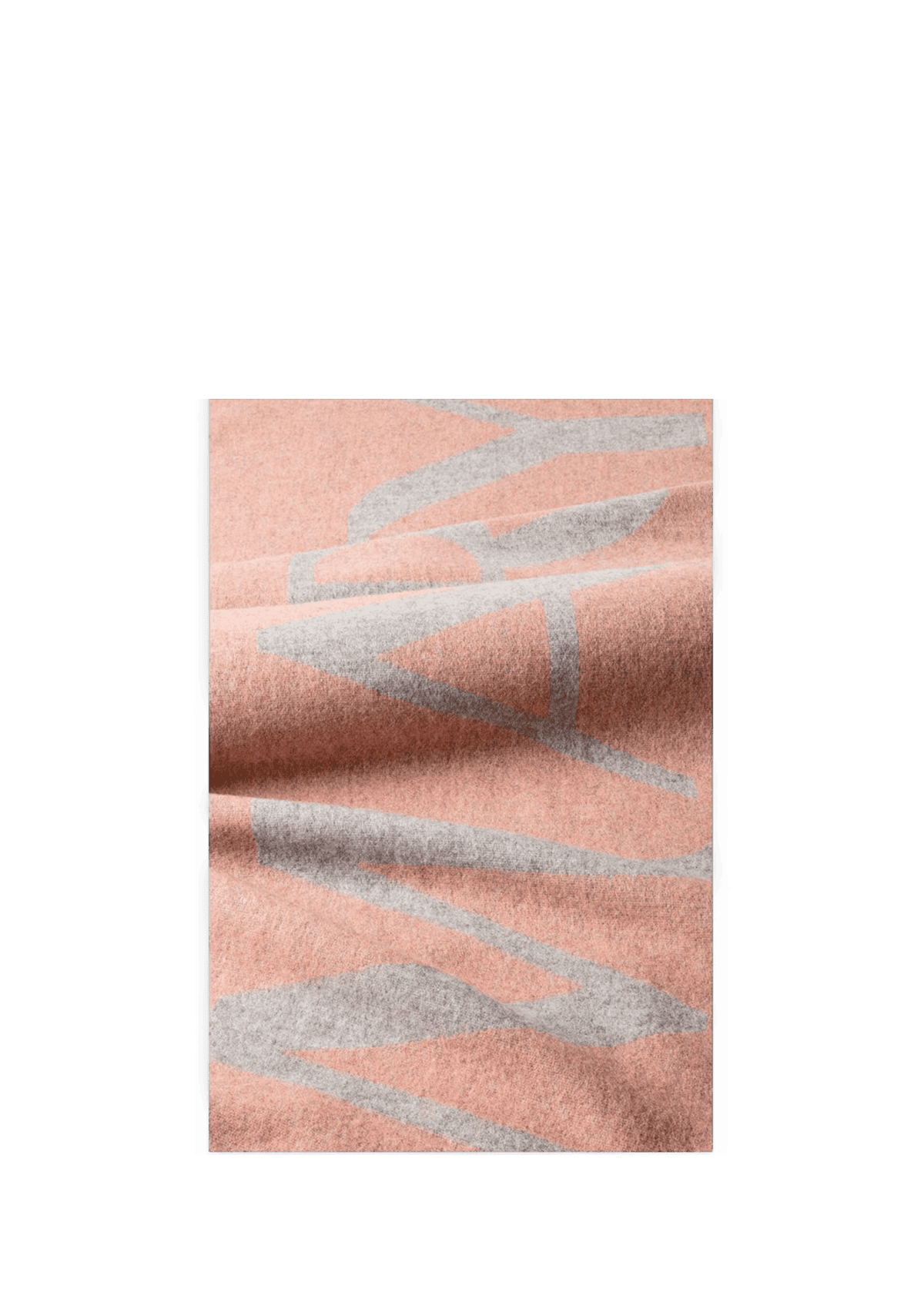 Produktabbildung auf neutralem Hintergrund des Produktes Signature Scarf in der Farbe Grey