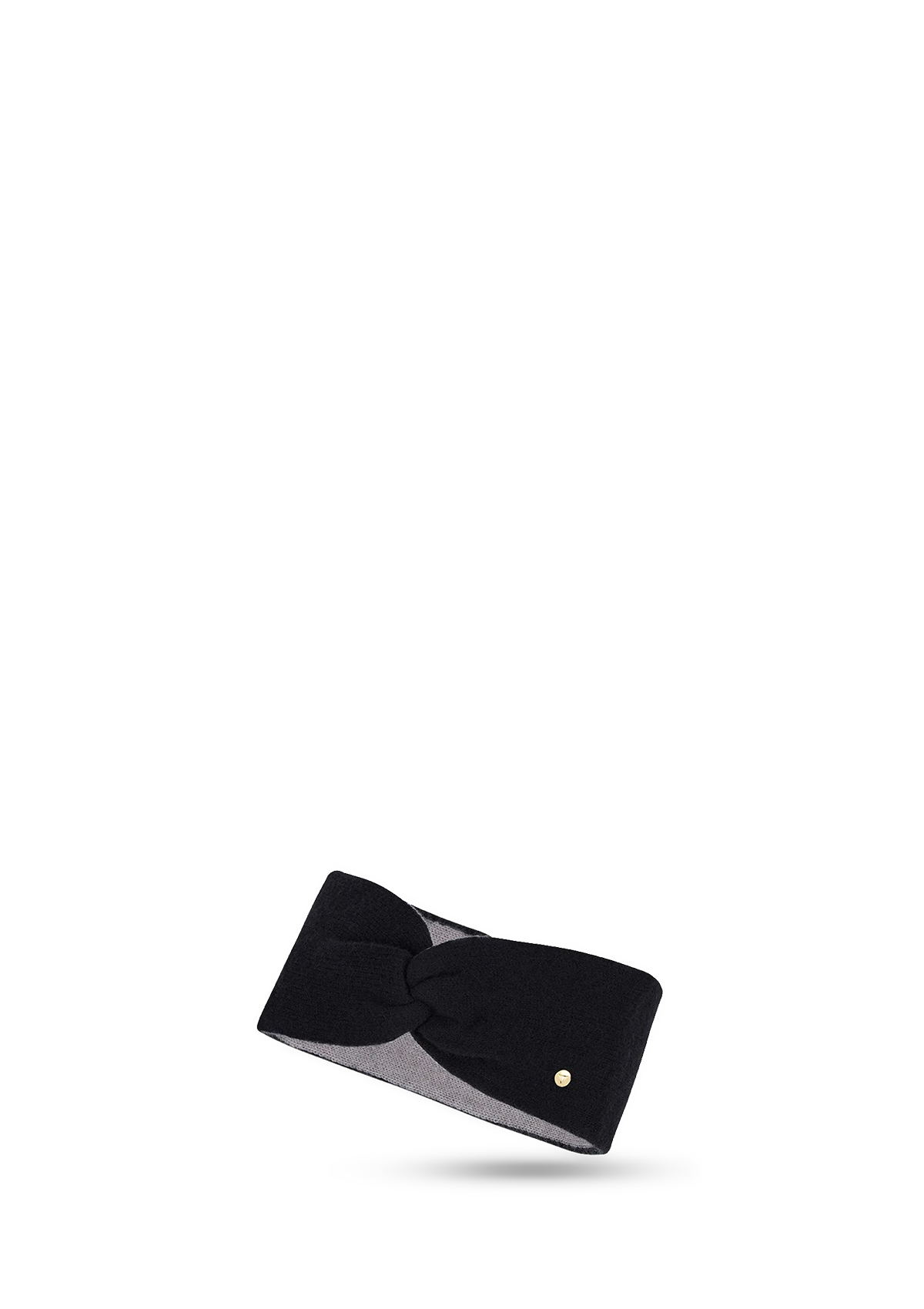 Produktabbildung auf neutralem Hintergrund des Produktes Classic Headband in der Farbe Black/Greige