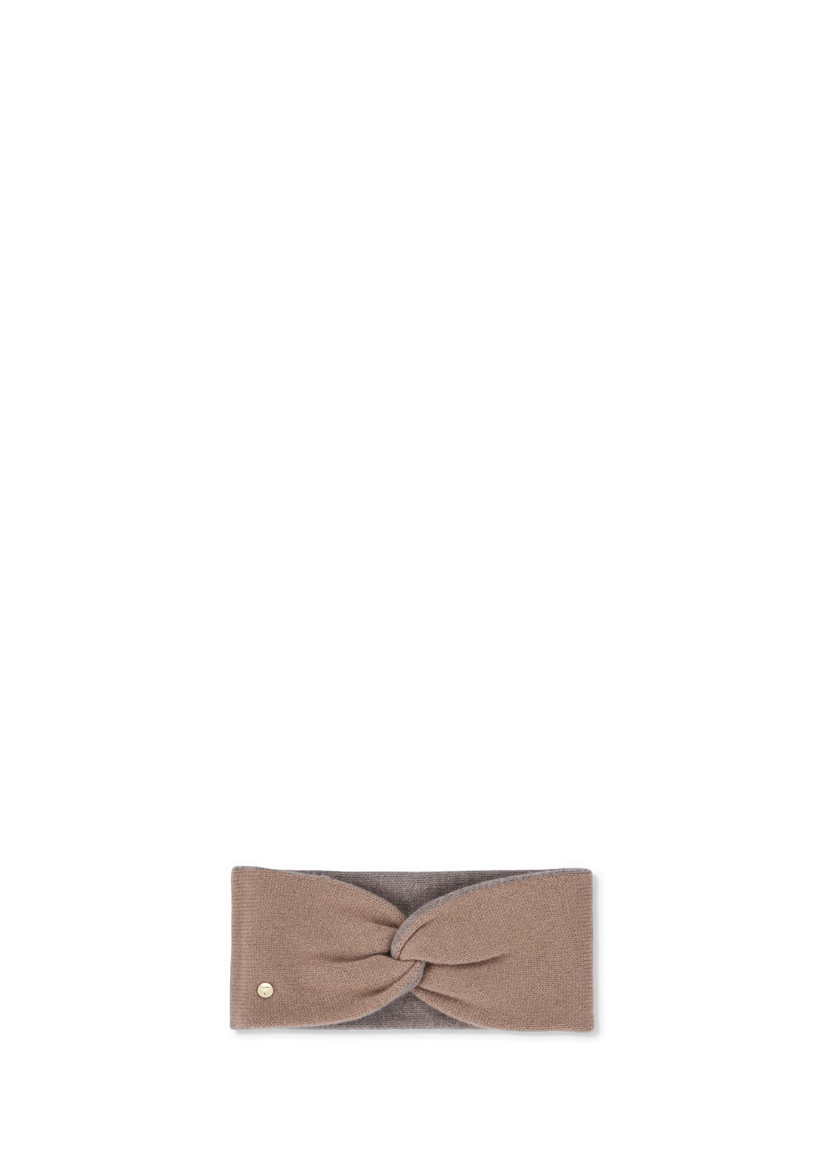 Produktabbildung auf neutralem Hintergrund des Produktes Classic Headband in der Farbe Mocha/Sand
