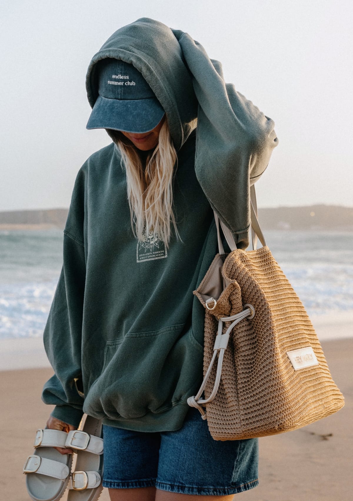 Statement Cap - Teal