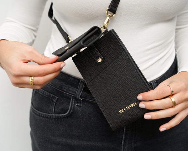Wallet with mobile pouch deals
