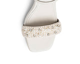Precious Pearl - Block Heel Mid Crema PS1
