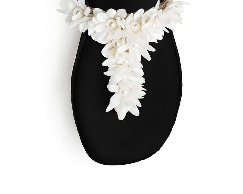 Ibiza Collection - Wedge Bast High Black TS