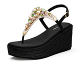 Brilliant Bold - Wedge Bast High Black TS