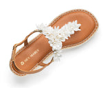 Ibiza Collection - Wedge Bast Mid Cognac TS