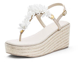 Ibiza Collection - Wedge Bast High Crema TS