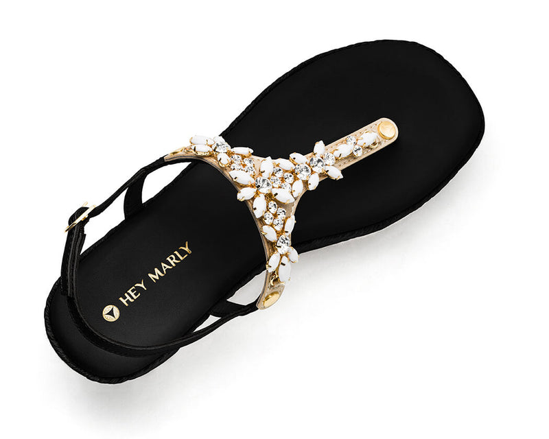 Ibiza Collection - Wedge Bast High Black TS