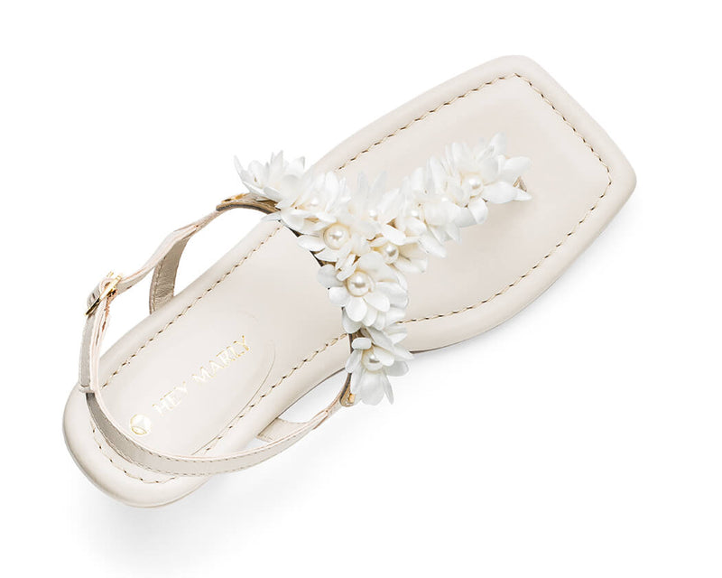 Ibiza Collection - Block Heel Mid Crema TS