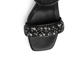 Precious Pearl - Block Heel Mid Black PS1