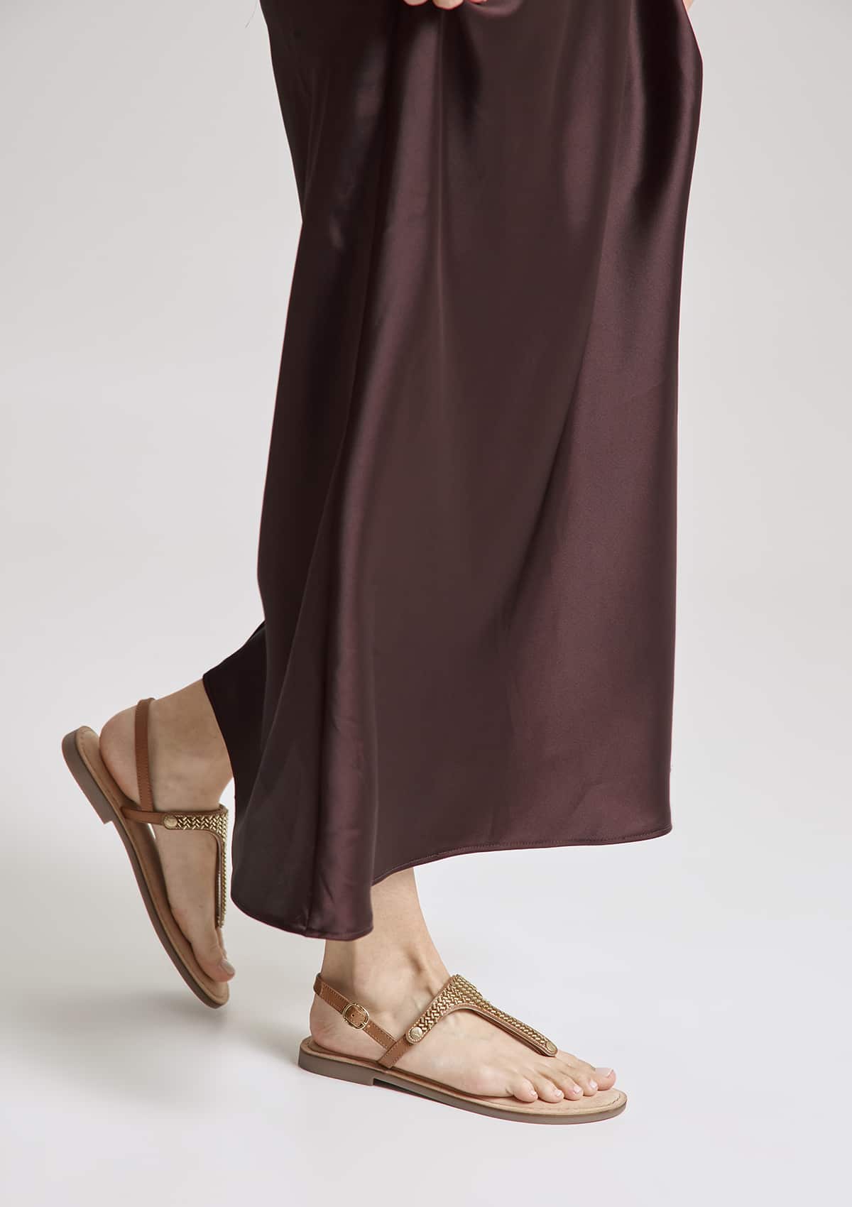 Metallic Beads - Comfort Cognac