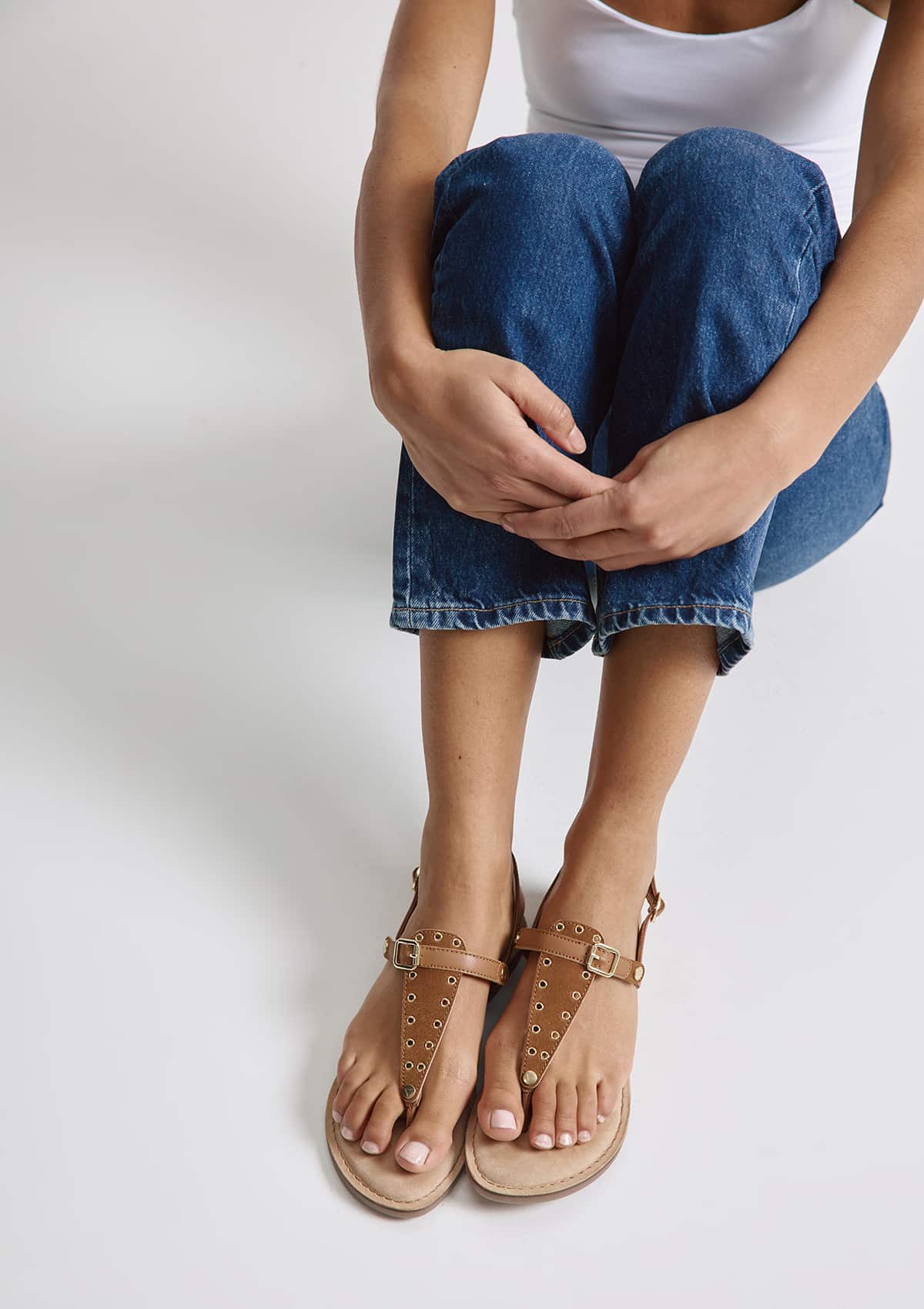 Eyelet Classic - Comfort Cognac