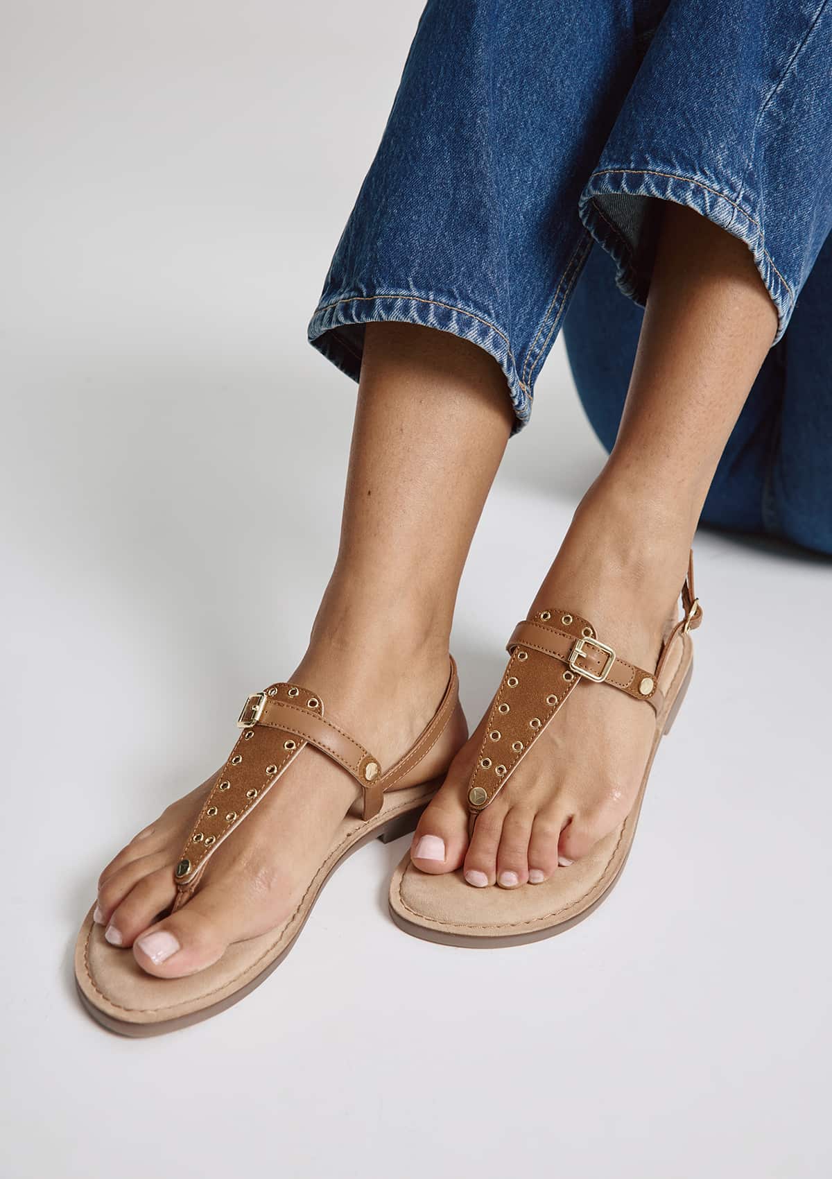 Eyelet Classic - Comfort Cognac