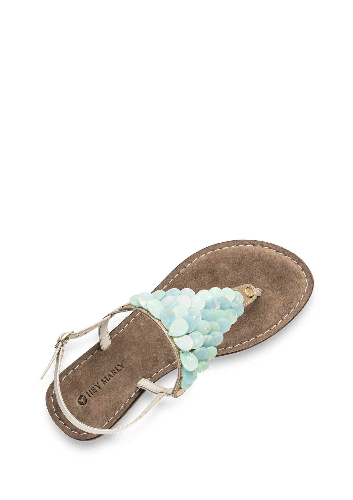 Produktabbildung auf neutralem Hintergrund des Produktes Shiny Plate in der Farbe Comfort Crema