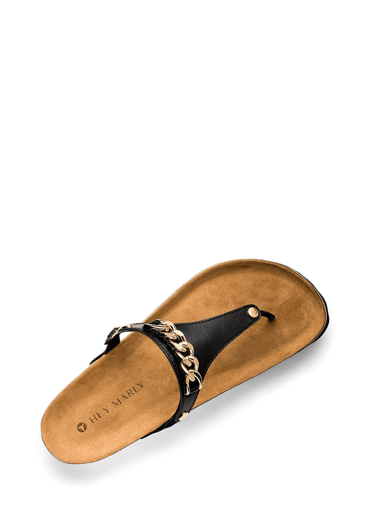 Gold Chain - Casual Cork Black