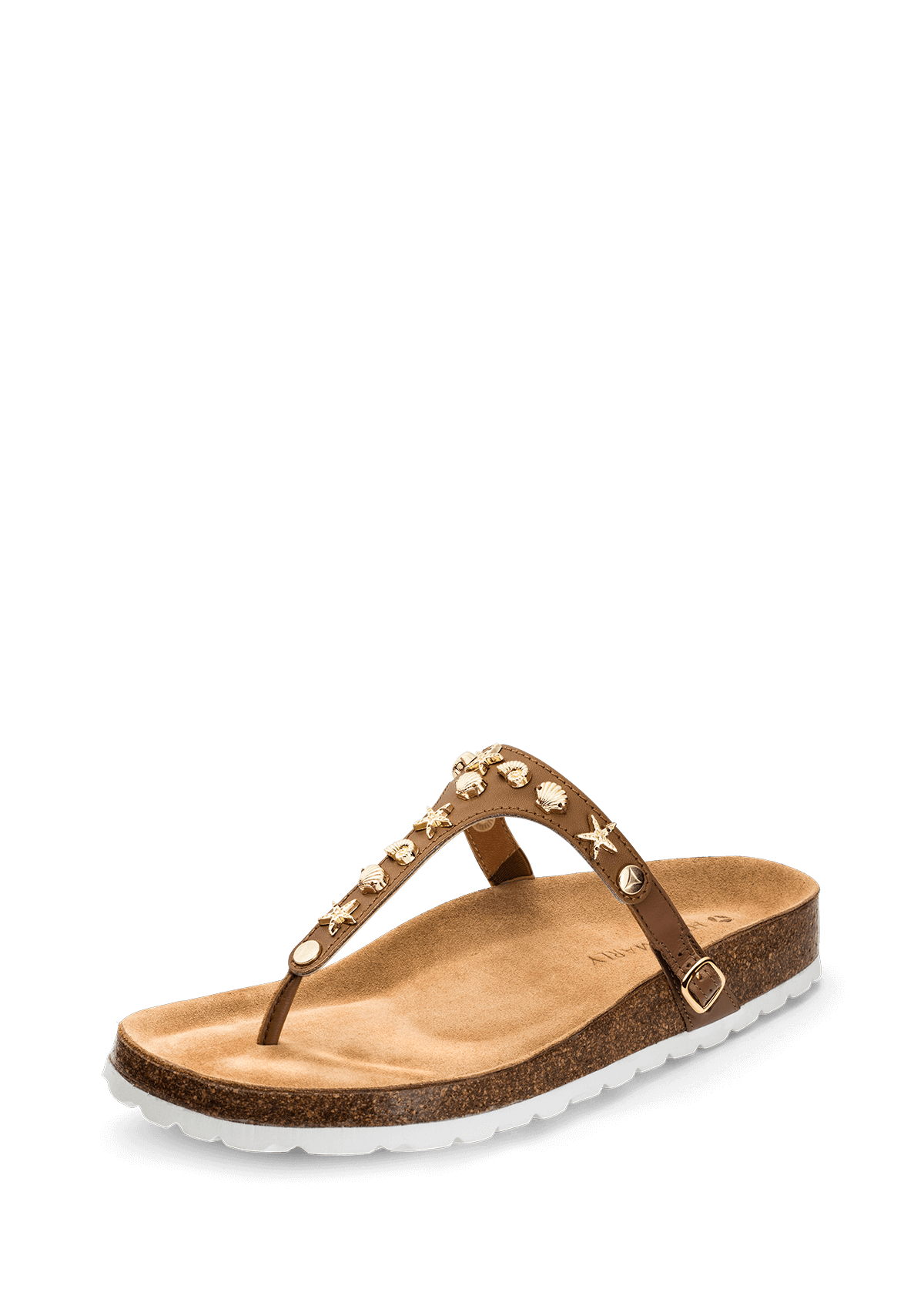 Produktabbildung auf neutralem Hintergrund des Produktes Coastal Star in der Farbe Casual Cork Cognac