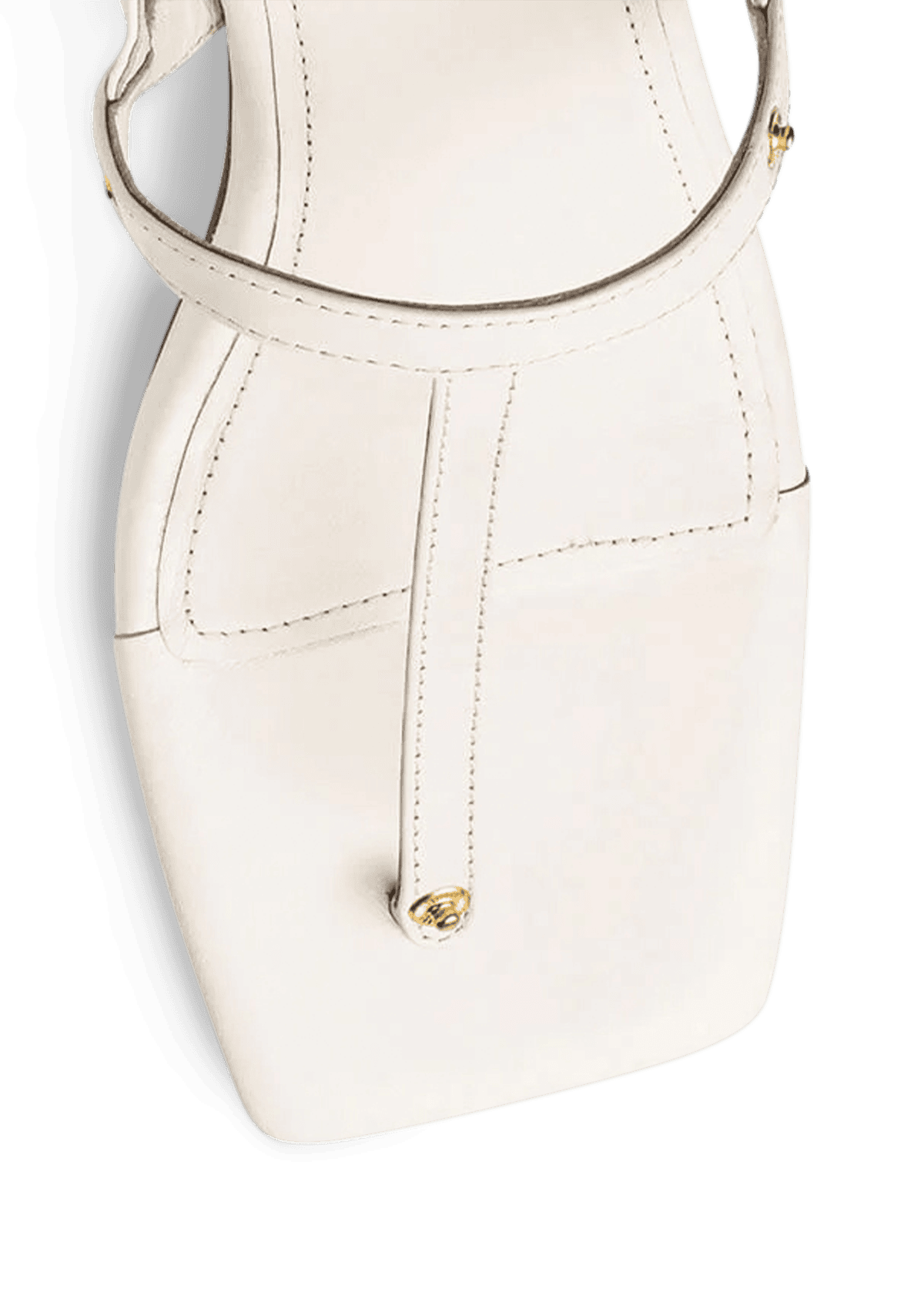 Block Heel Mid Crema