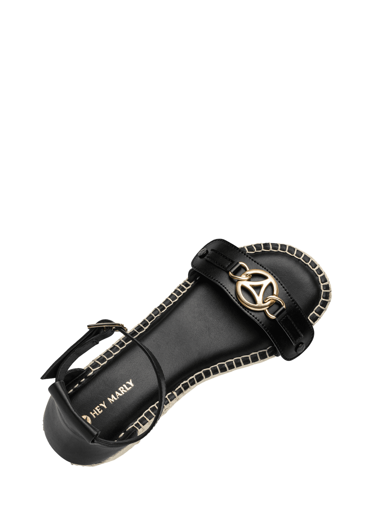 Golden Icon - Wedge Bast High Black