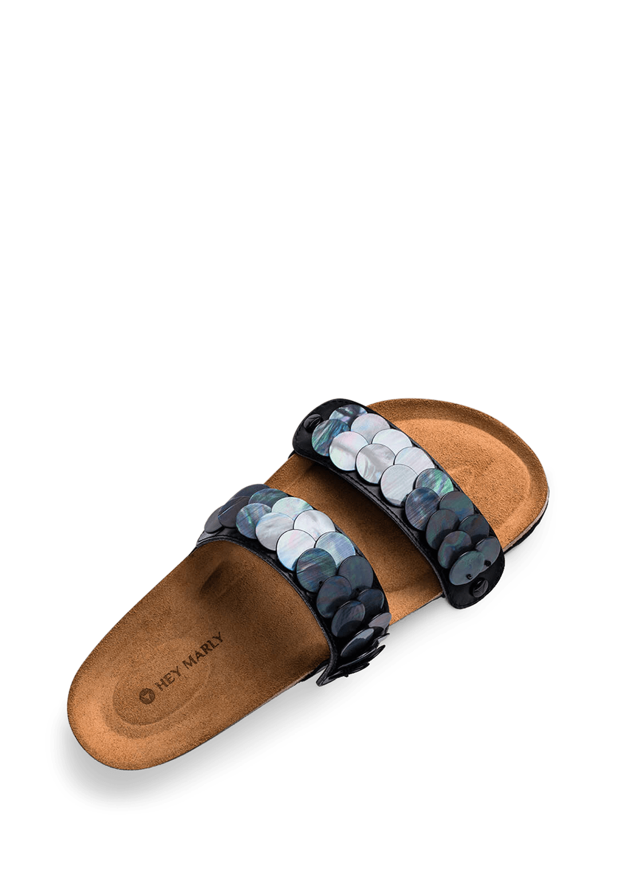 Shiny Plate - Casual Cork Black