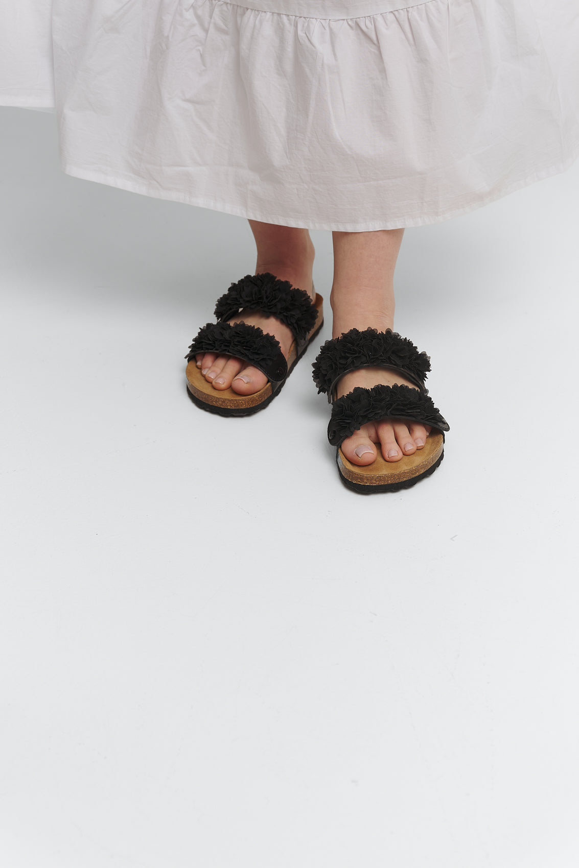 Soft Flower - Casual Cork Black