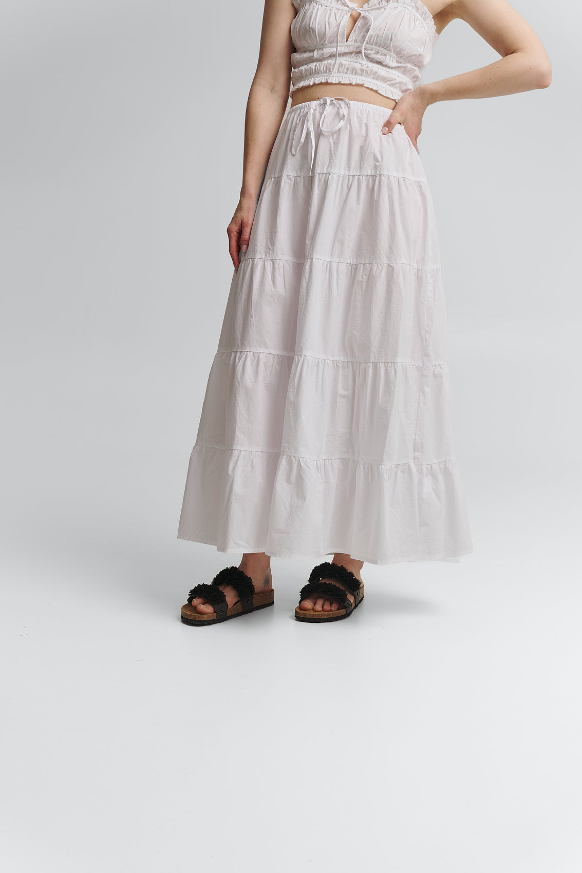 Soft Flower - Casual Cork Black