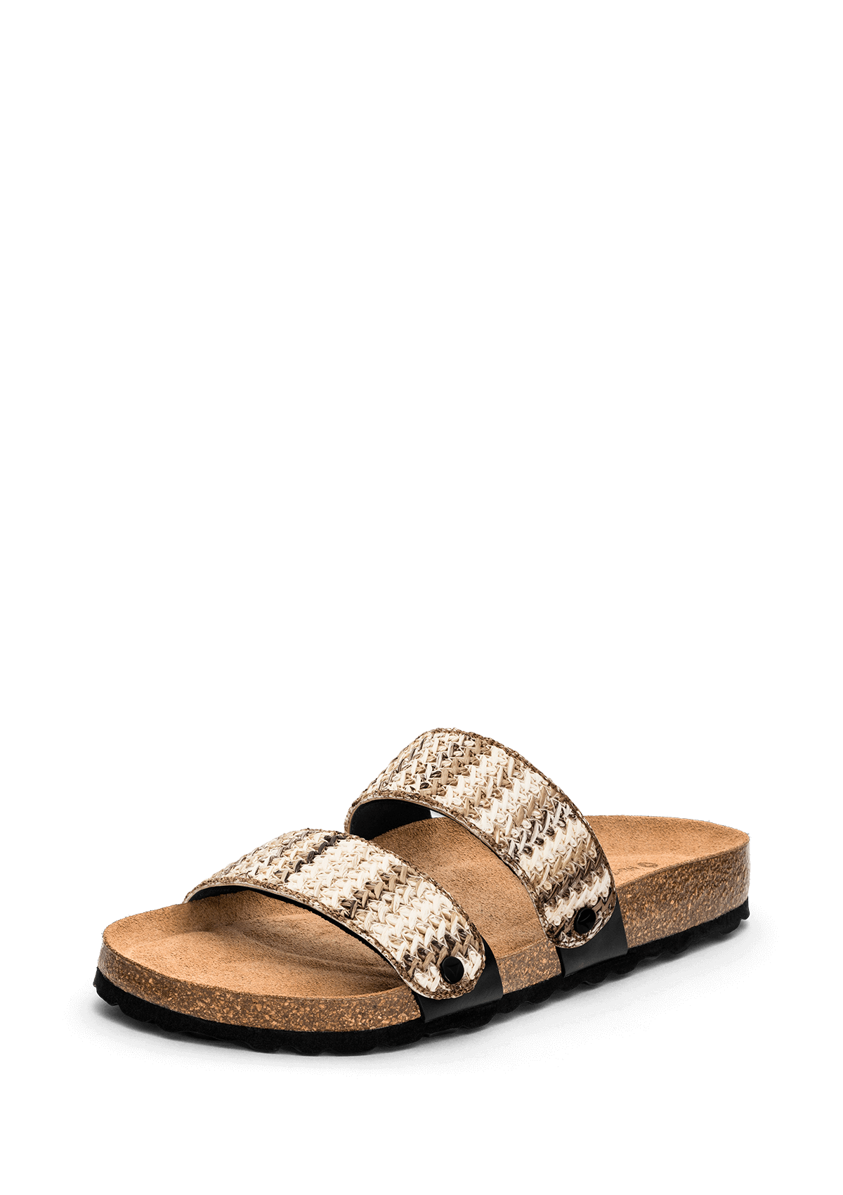 Produktabbildung auf neutralem Hintergrund des Produktes Seaside Stripe in der Farbe Casual Cork