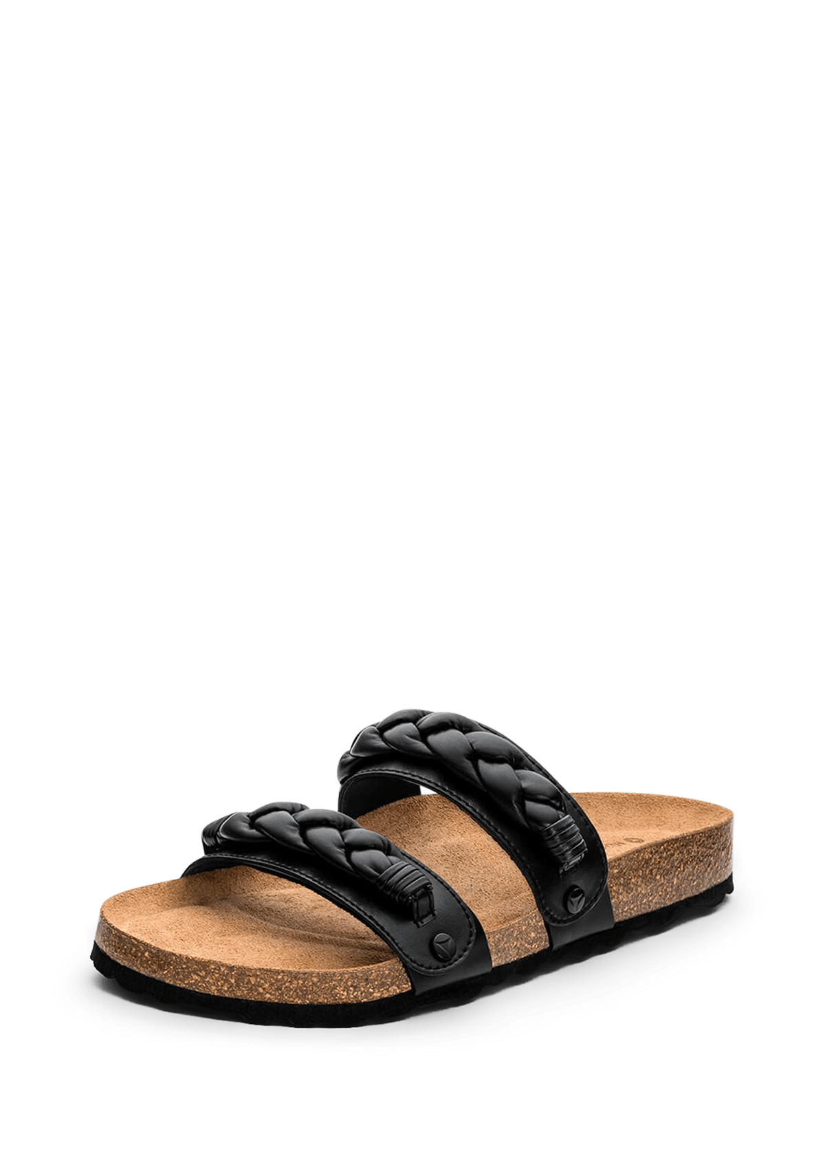 Braided - Casual Cork Black