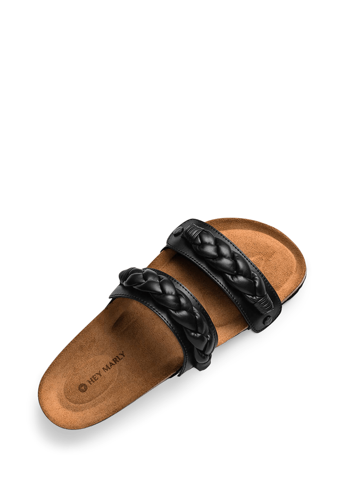 Braided - Casual Cork Black