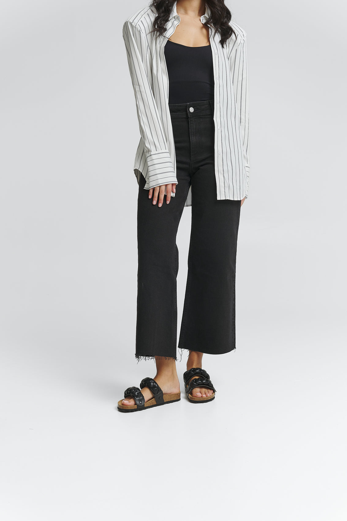 Braided - Casual Cork Black