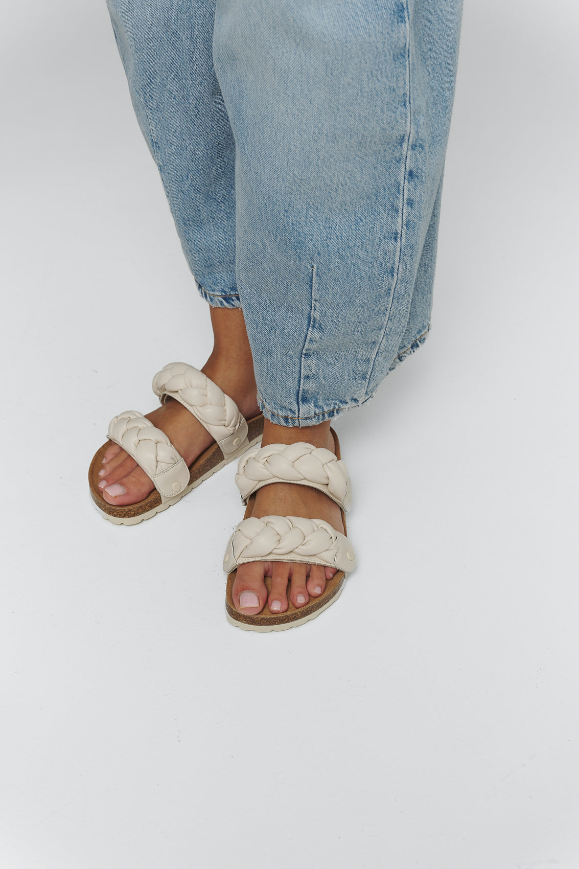 Braided - Casual Cork Crema