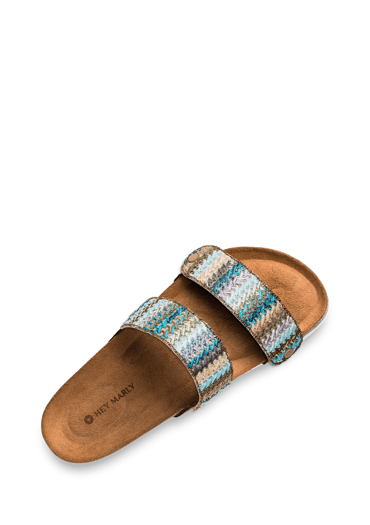 Produktabbildung auf neutralem Hintergrund des Produktes Seaside Stripe in der Farbe Casual Cork