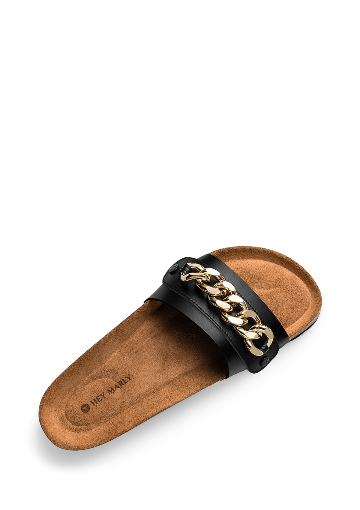 Gold Chain - Casual Cork Black