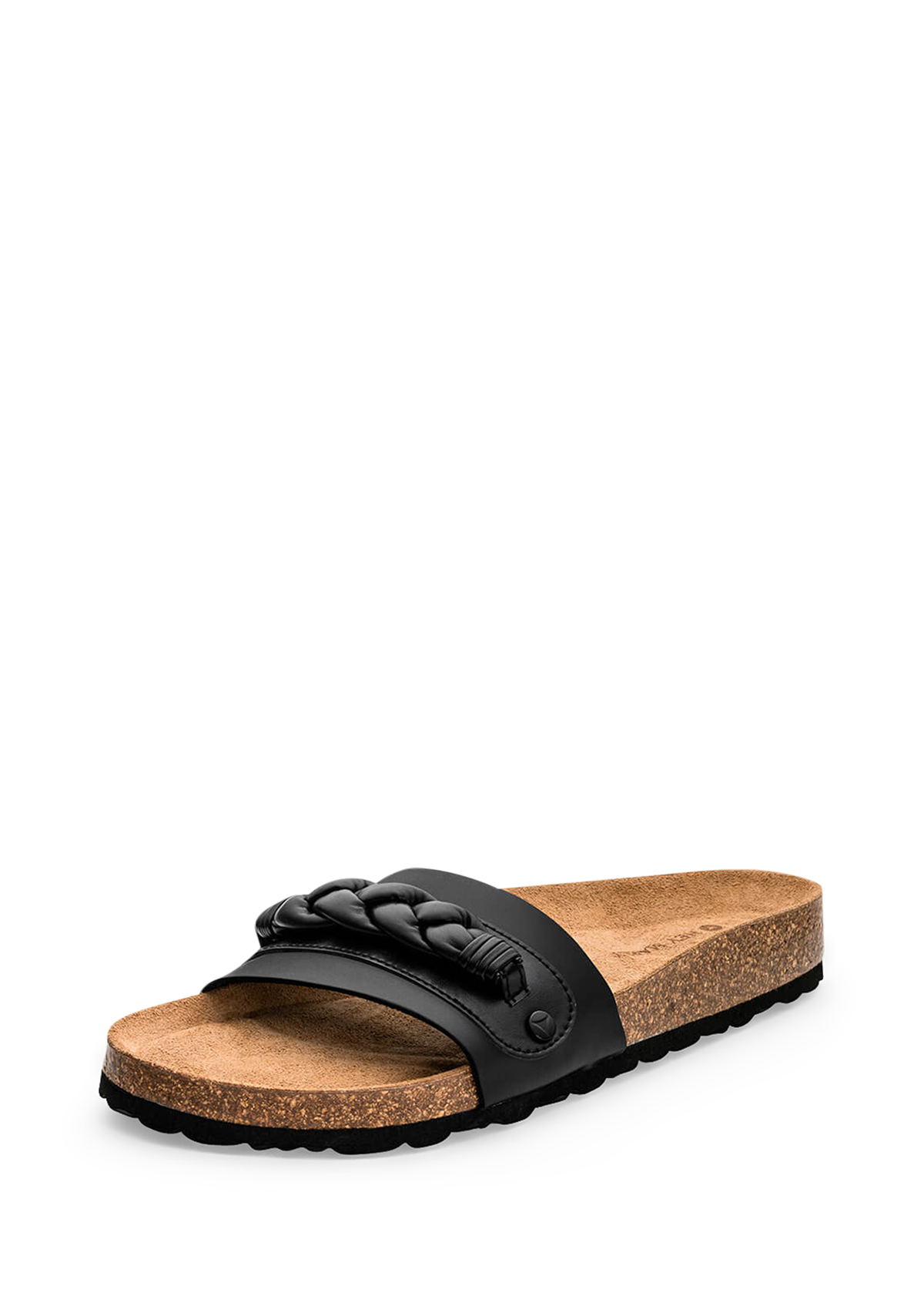 Braided - Casual Cork Black