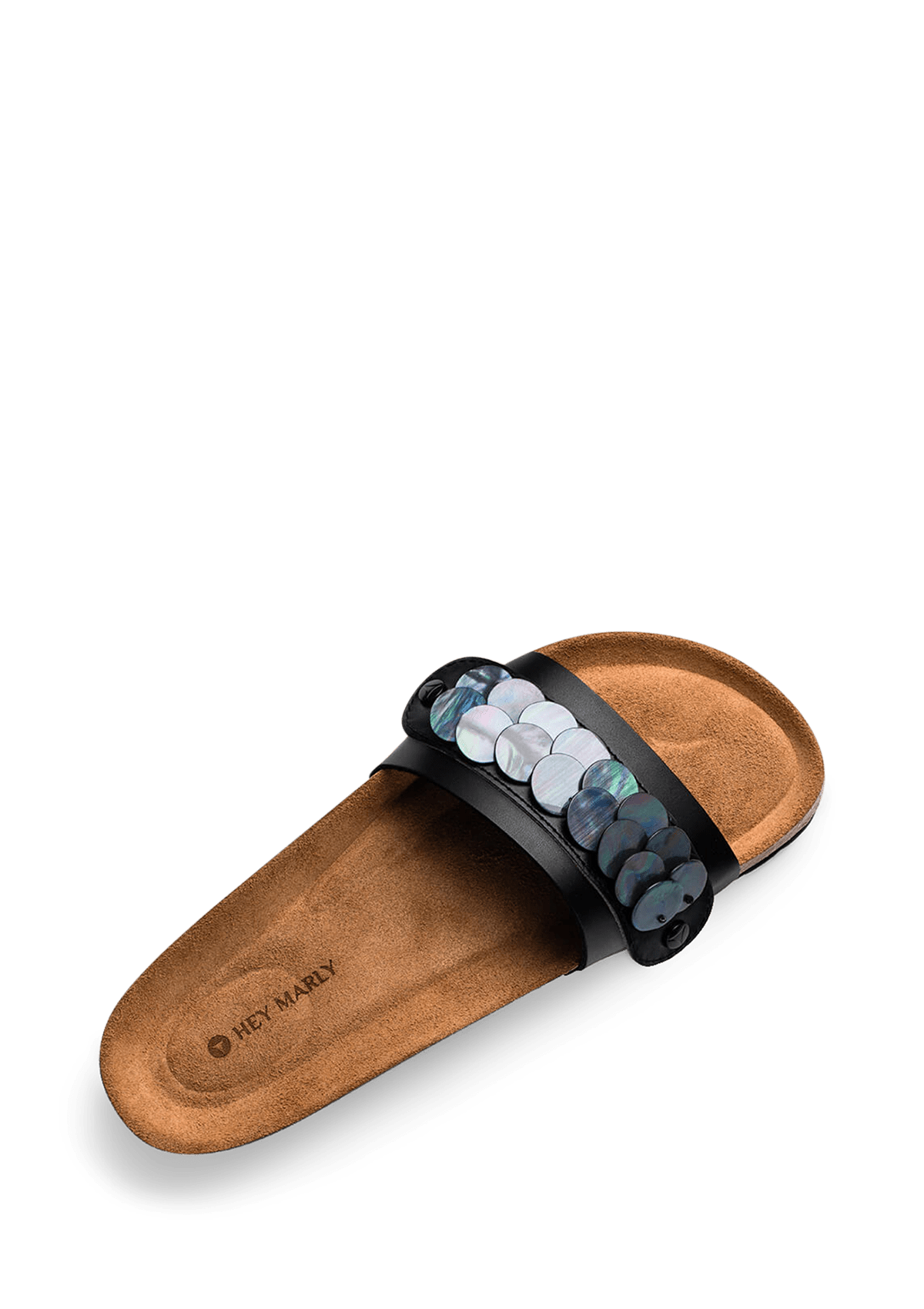 Shiny Plate - Casual Cork Black