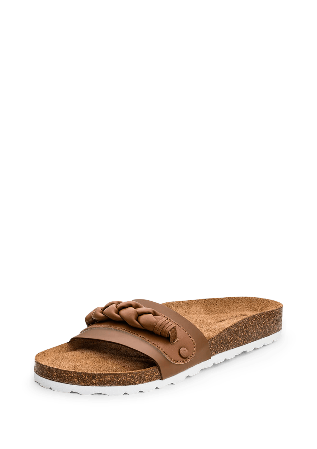 Braided - Casual Cork Cognac