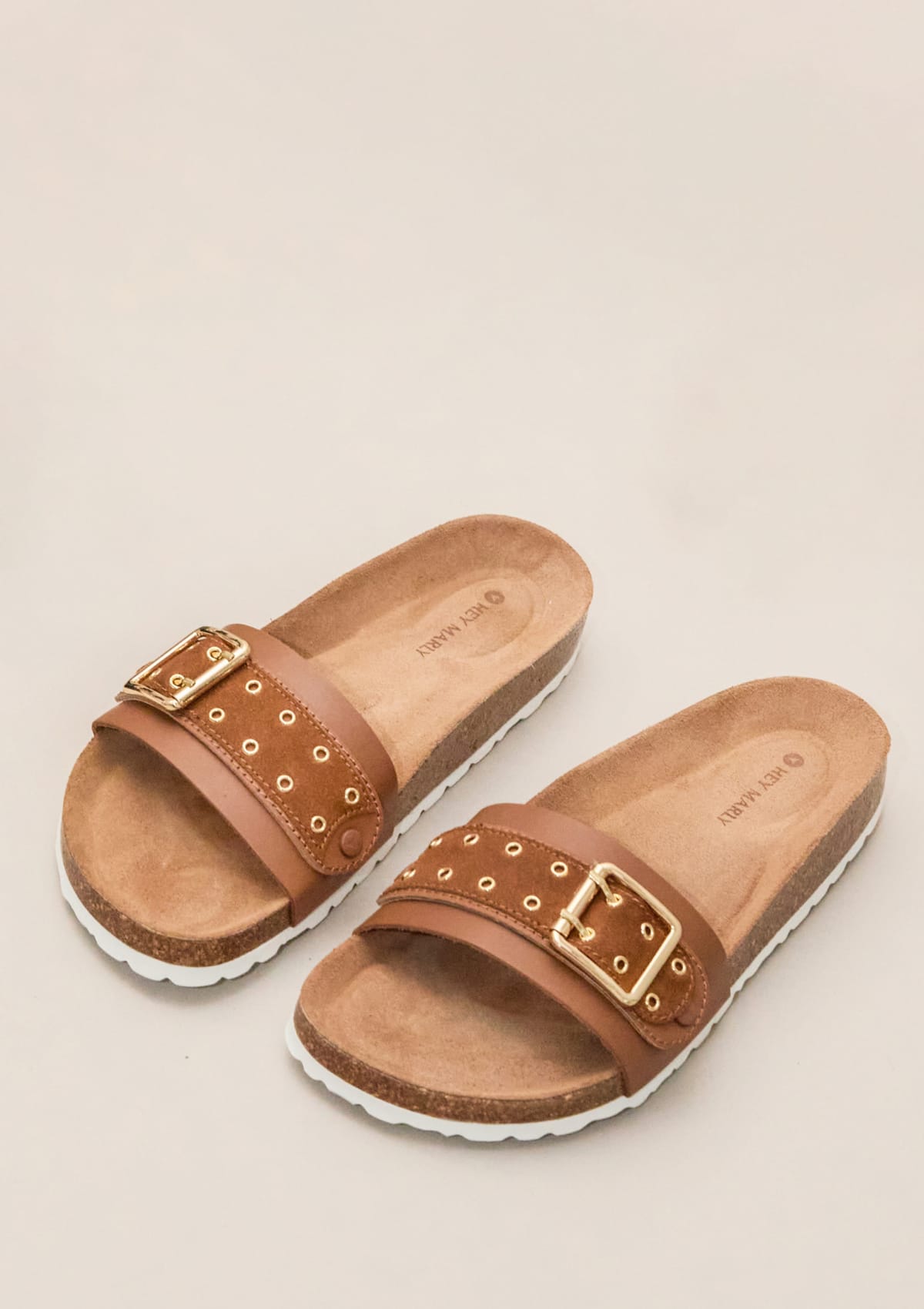 Eyelet Classic - Casual Cork Cognac