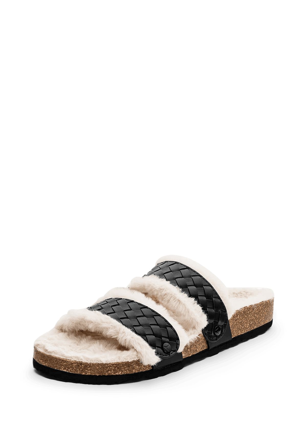 Urban Twist - Casual Cork Fur Black
