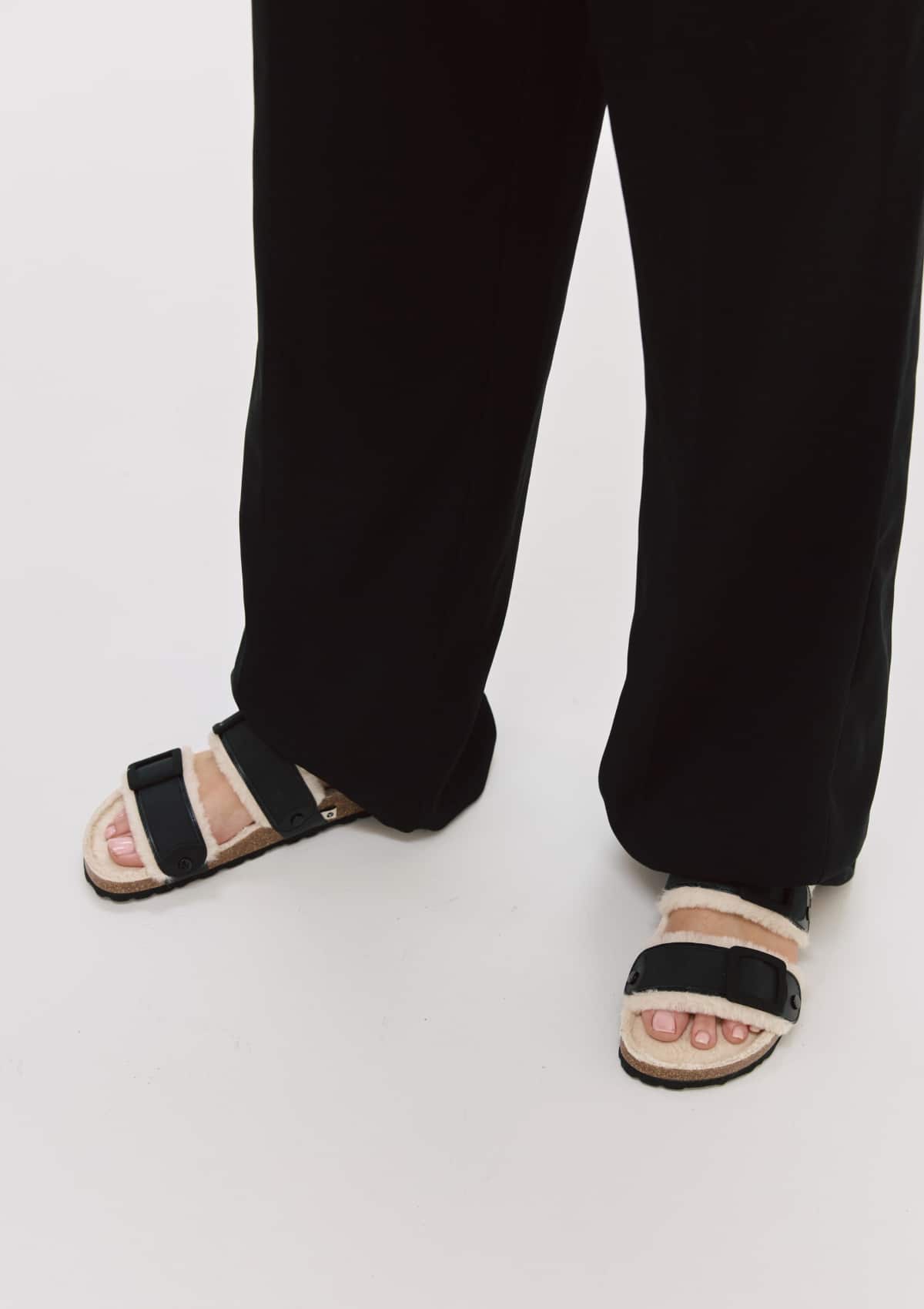 Comfy Classic - Casual Cork Fur Black