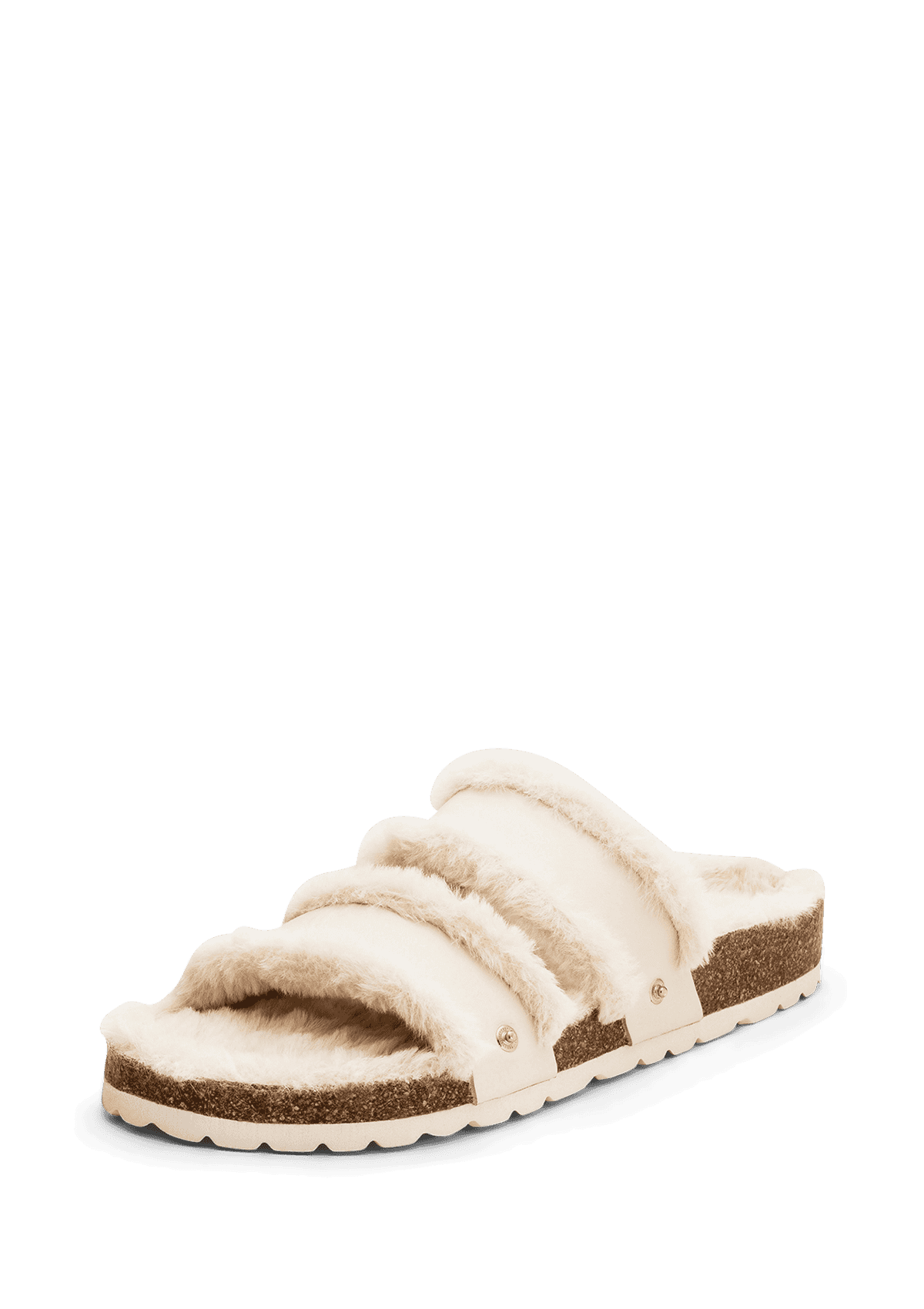 Casual Cork Fur - Crema