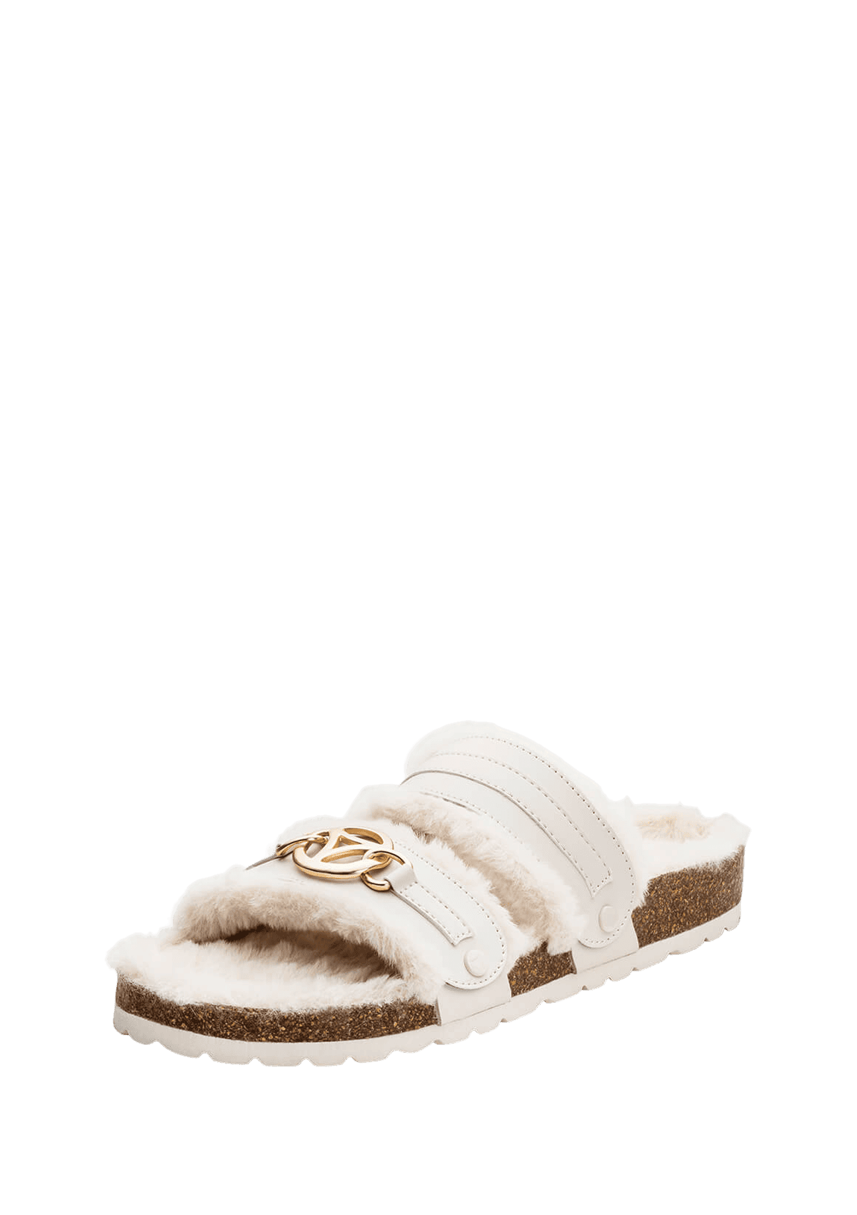 Golden Icon - Casual Cork Fur Crema