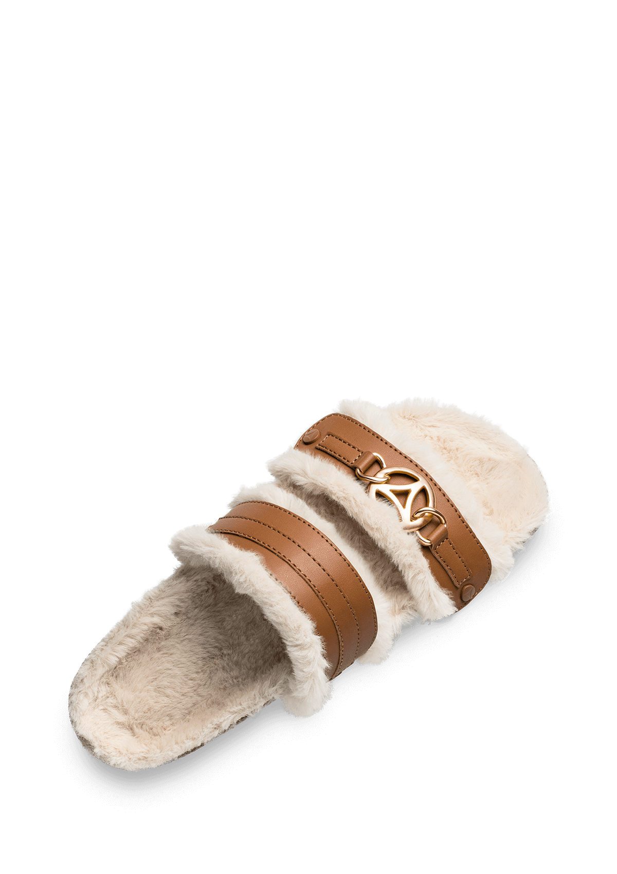 Golden Icon - Casual Cork Fur Cognac