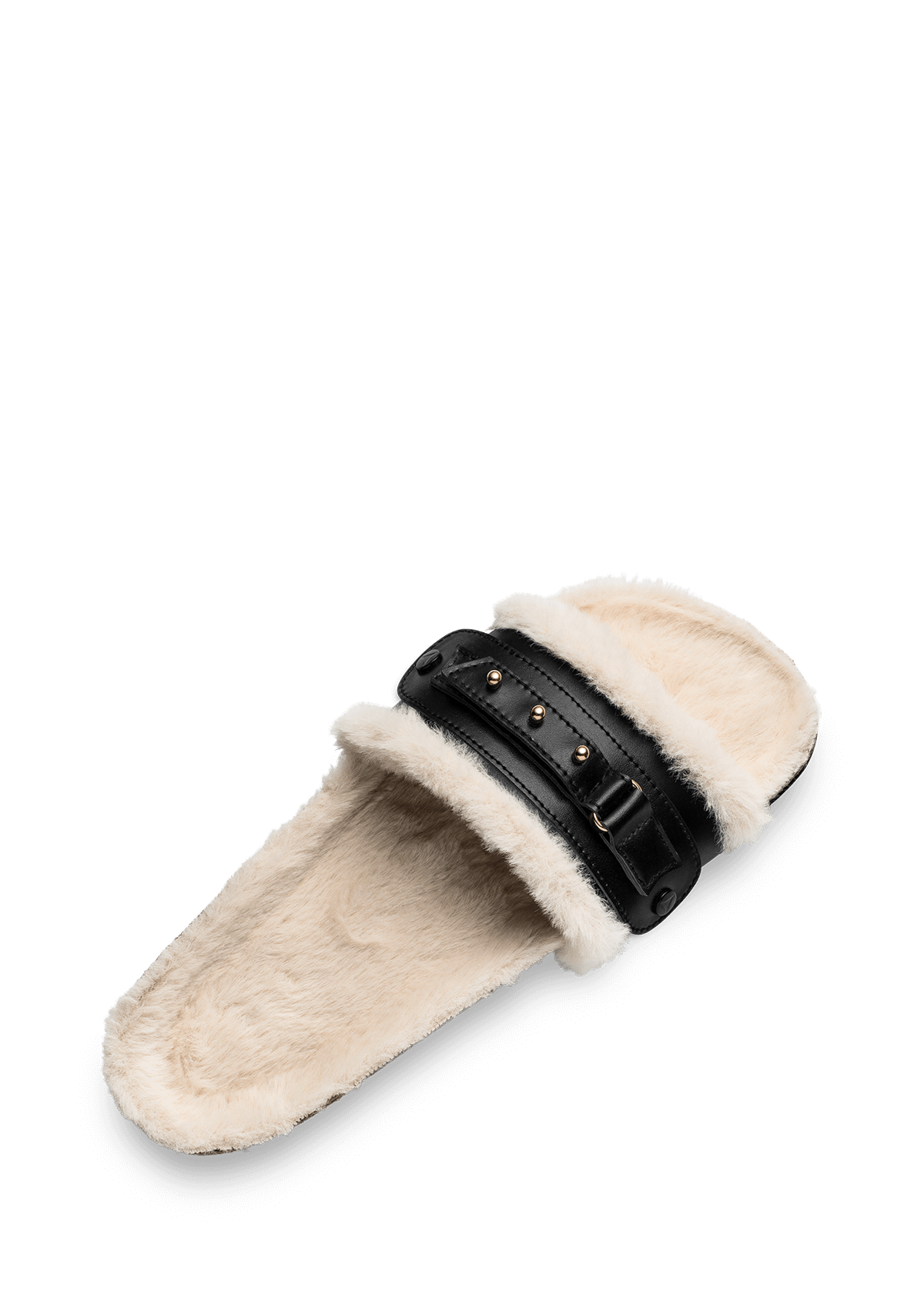 Pin Stud - Casual Cork Fur Black