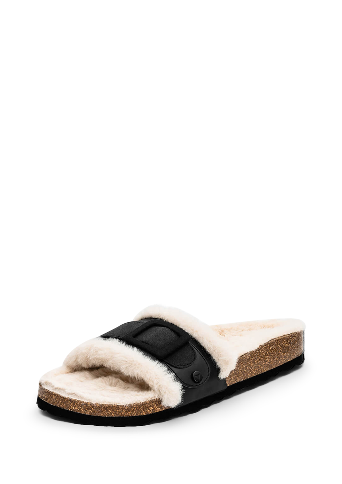 Comfy Classic - Casual Cork Fur Black