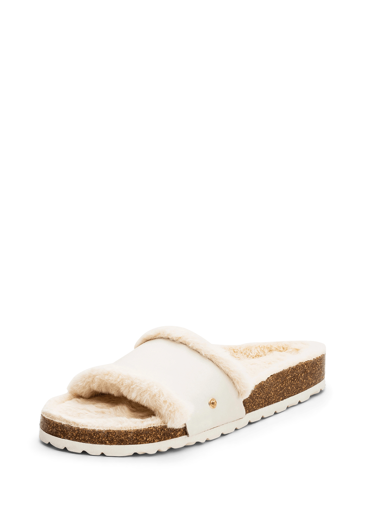 Casual Cork Fur - Crema