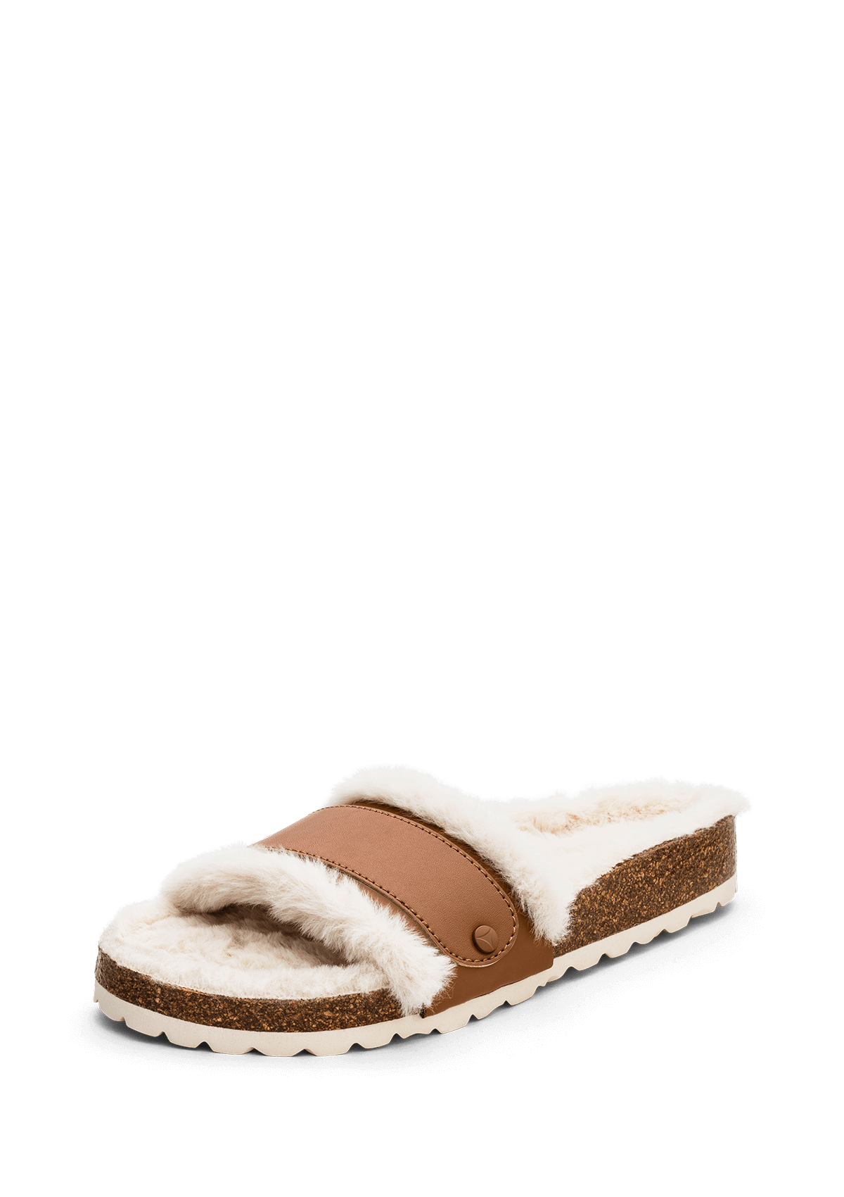 All Plain - Casual Cork Fur Cognac